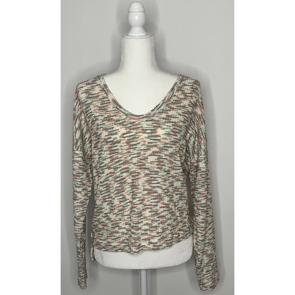 NWT Code X Mode Pullover Knit V Neck Sweater Small